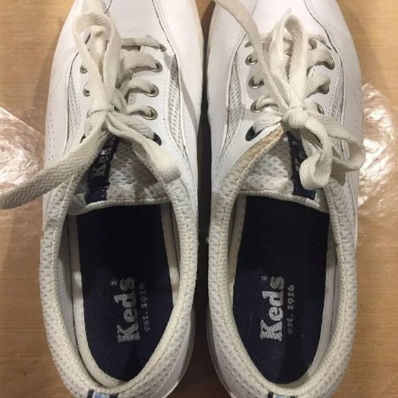 Ladies Leather Keds - Picture 11 of 12